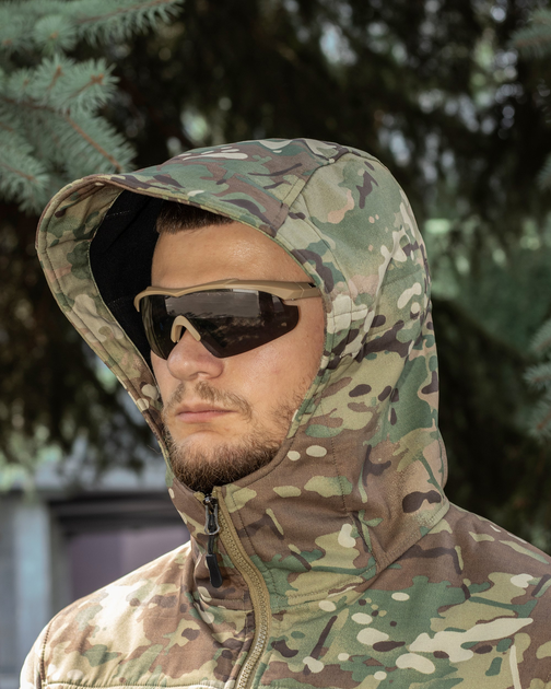 Куртка Softshell BEZET Falcon мультикам - 4XL - зображення 2