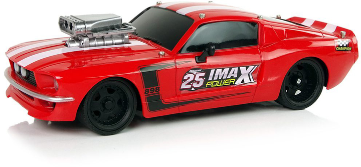 Samochód sportowy zdalnie sterowany LEAN Toys Muscle Car 1:16 Czerwony (5904665991244) - obraz 3
