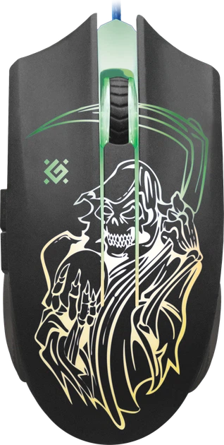Миша Defender Ghost GM-190L USB Black (52190) - зображення 4