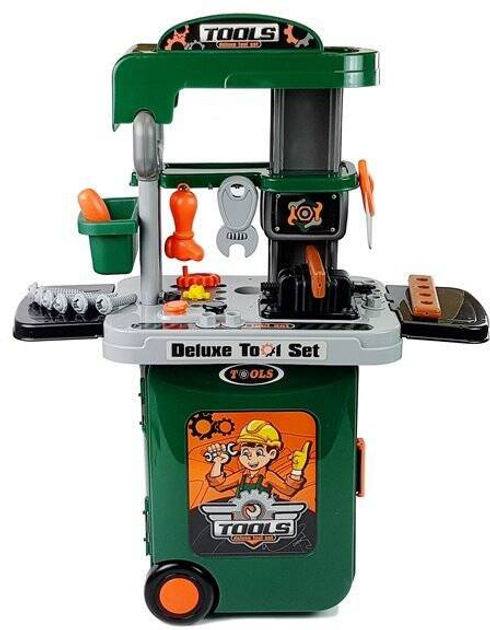 Zestaw narzędzi LEAN Toys w walizce Zielony (5905214972356) - obraz 3