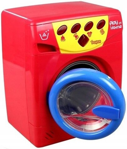 Pralka LEAN Toys Czerwona (1818911262184) - obraz 3