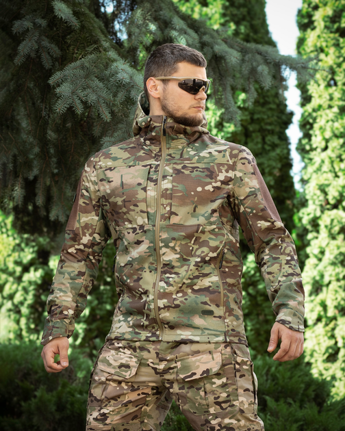 Куртка Softshell BEZET Falcon мультикам - XXXL - зображення 1