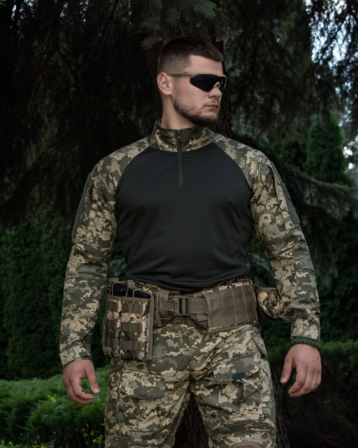 Сорочка тактична бойова BEZET Combat піксель - XS - зображення 1