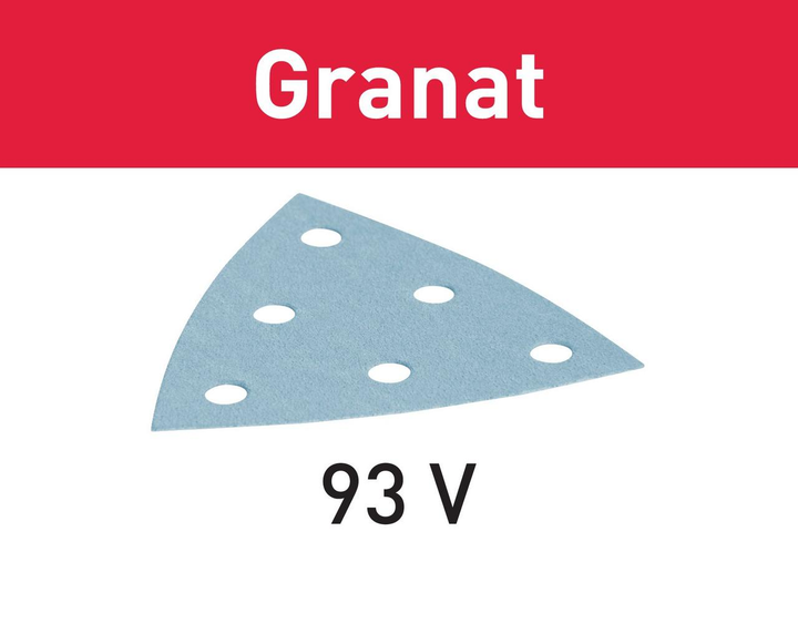 Шліфувальні листи 1 штука Granat STF V93/6 P240 GR/1 Festool 497398/1 - зображення 2