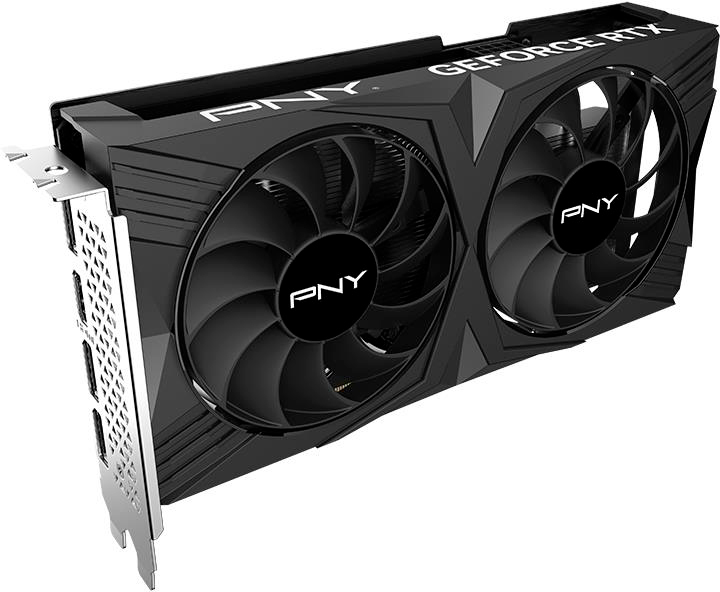 Видеокарта PNY PCI-Ex GeForce RTX 4060 VERTO Dual Fan 8GB GDDR6 (128bit) (2460/17000) (HDMI, 3 x DisplayPort) (VCG40608DFXPB1) - изображение 5
