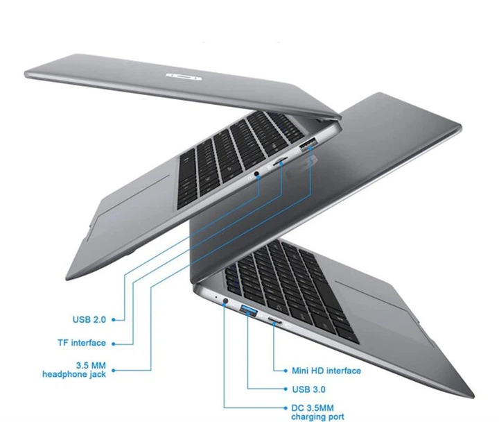Ноутбук Jumper Tech Laptop EZbook S5 Intel N4000 12GB RAM 256Gb SSD Silver (Global Version) - изображение 3