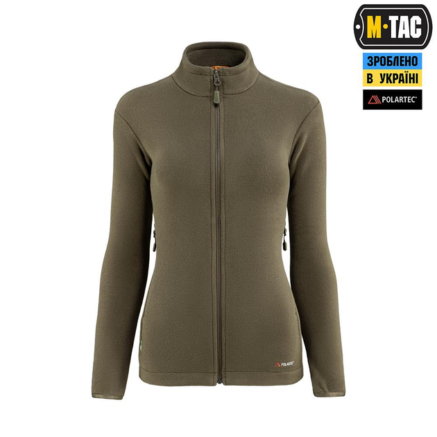 Тактична флісова кофта M-Tac Nord Fleece Polartec Lady, розмір XL, колір Dark Olive - зображення 2