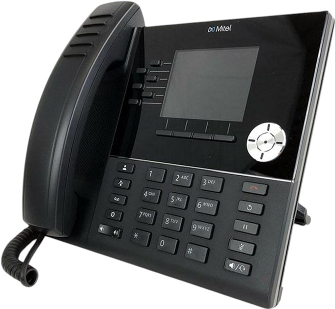 Telefon IP Mitel 6920w Black (50008385) - obraz 2