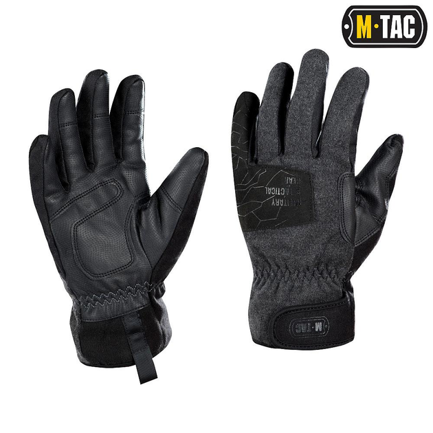 Тактичні зимові рукавички M-Tac M-Tac Extreme Tactical, розмір M, колір Dark Grey - изображение 1