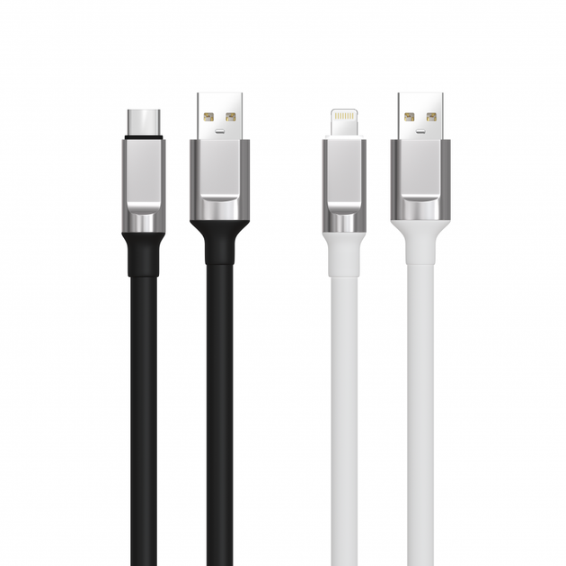 Кабель USB WALKER C915 Type-C to Type-C black - изображение 3