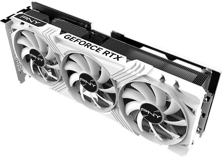PNY GEFORCE RTX 4070 Ti ホワイトエディション PNY GeForce RTX 4070 Ti 12GB VERTO LED 3FAN White Edition | PNY