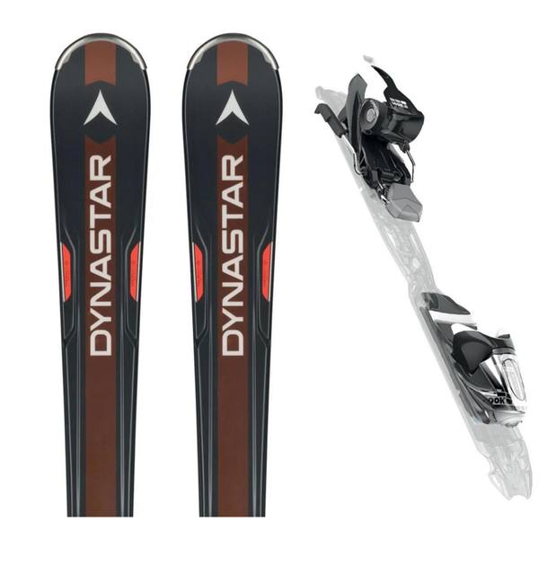 Лижі гірські (комплект) Dynastar SPEED ZONE 5+XPRESS 10 158см Black/terracotta (DAHD404+FCGD014) - изображение 2