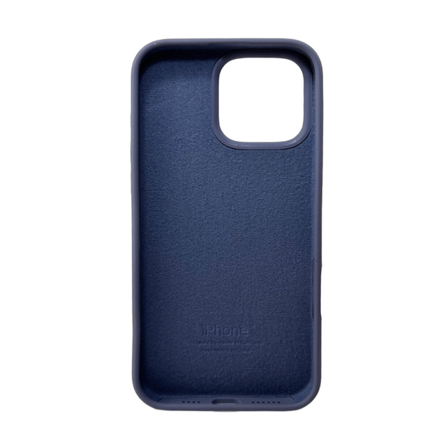 Защитный чехол-накладка Silicone Full Case AA Open Cam для Apple iPhone 16 Pro Max Lavender Grey (FullOpeAAi16PM-28) - изображение 2