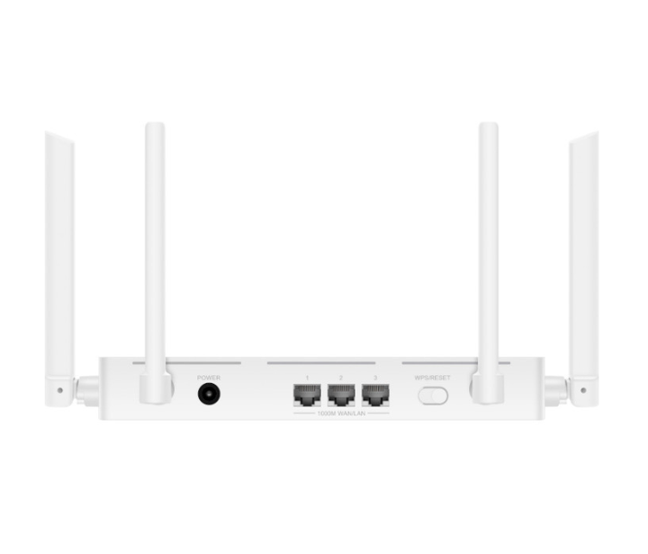 Маршрутизатор роутер Huawei AX2 WS7001 V2 Dual-Core MESH 1500 Mbps гигабитный White (WS7001 V2) - изображение 4