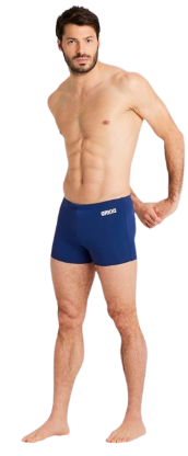 Мужские плавки для плавания в бассейне Arena Team Swim Short Solid (004776-750) сине-белый 100 - изображение 7