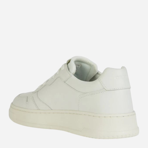 Sneakersy męskie do kostki Geox geou45gfb00043c1000 43 Białe (8056206594265) - obraz 4