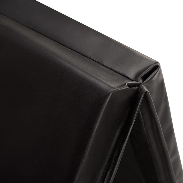 Мат гімнастичний HMS Premium MGS01 240 x 120 x 5 см Black (5907695592511) - зображення 3