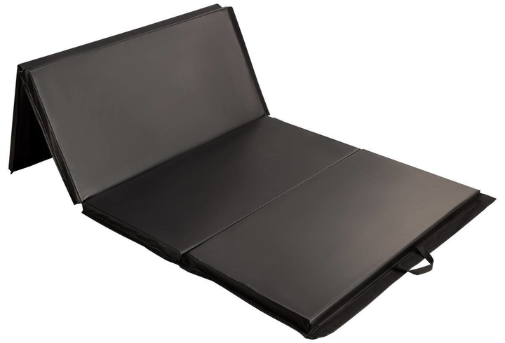 Мат гімнастичний HMS Premium MGS01 240 x 120 x 5 см Black (5907695592511) - зображення 4