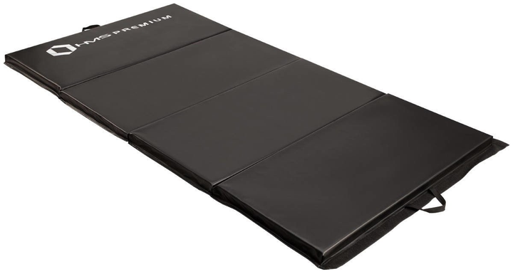 Мат гімнастичний HMS Premium MGS01 240 x 120 x 5 см Black (5907695592511) - зображення 7