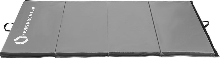 Мат гімнастичний HMS Premium MGS01 240 x 120 x 5 см Grey (5907695596519) - зображення 13