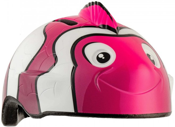 Kask dla dzieci Crazy Safety Fish 49-55 cm Różowy (5744001762134) - obraz 1