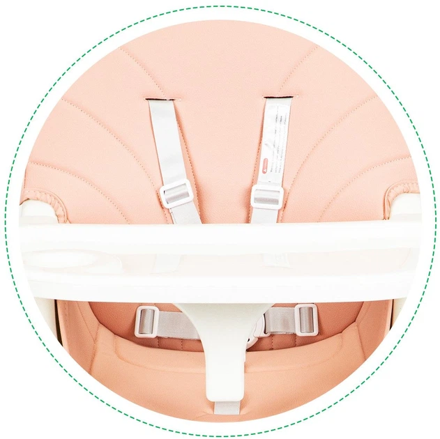 Стільчик для годування EcoToys 2 в 1 рожевий (HA-004 PINK) (5903769972203) - зображення 6