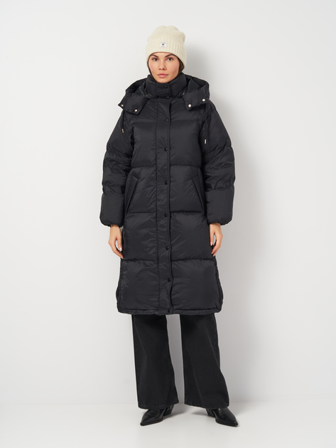 Куртка зимова довга жіноча GANT Full Length Down Coat 4751135-5 S Чорна від Rozetka на платформі USKIDKA Акція на Куртка зимова довга жіноча GANT Full Length Down Coat 4751135-5 S Чорна від Rozetka