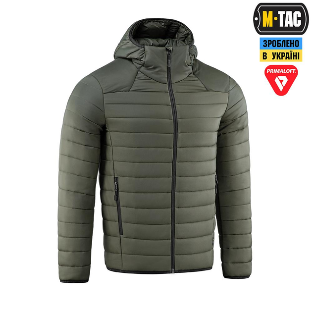 Куртка тактична M-Tac Stalker Gen.III Primaloft, розмір XL, колір Чорний Олива - зображення 1