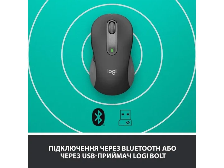 Миша Logitech Signature M650 L Wireless Graphite (910-006236) - зображення 5