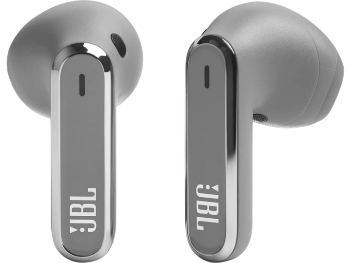 Навушники TWS (повністю бездротові) JBL Live Flex Silver (LIVEFLEXSVR) - изображение 2