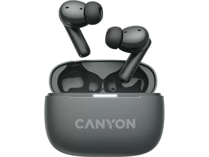 Навушники Canyon OnGo TWS-10 Black (CNS-TWS10BK) - Фото 1 Навушники Canyon OnGo TWS-10 Black (CNS-TWS10BK) - изображение 1