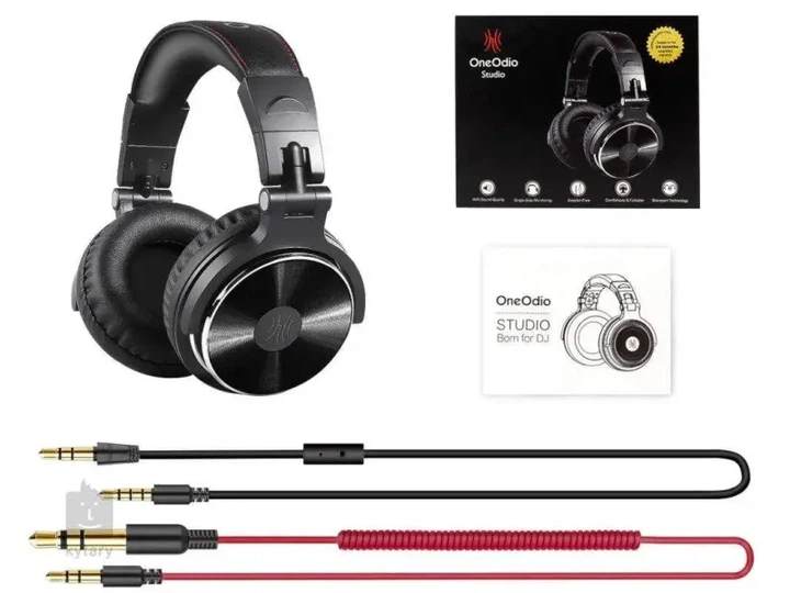 Навушники OneOdio Pro 10 Black - Фото 3 Навушники OneOdio Pro 10 Black - изображение 3