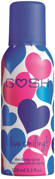 Dezodorant w sprayu Gosh I Love Smiling 150 ml (5711914054267) - obraz 1