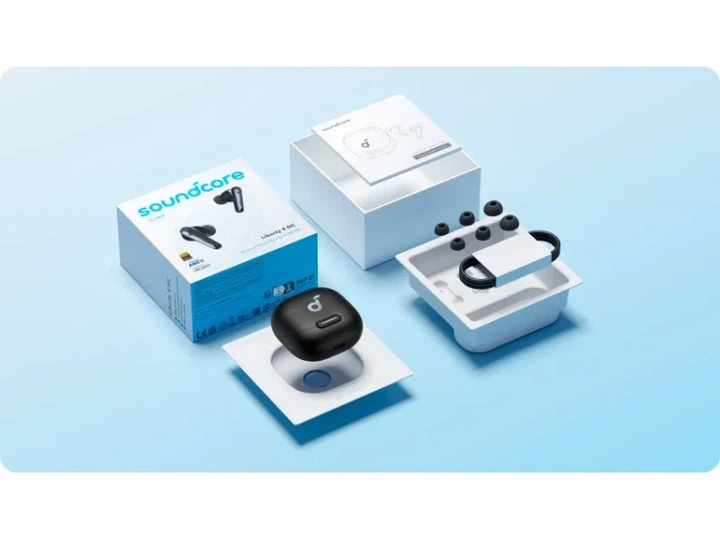 Навушники TWS ANKER SoundCore Liberty 4 NC Navy Blue (A3947G31) - изображение 3