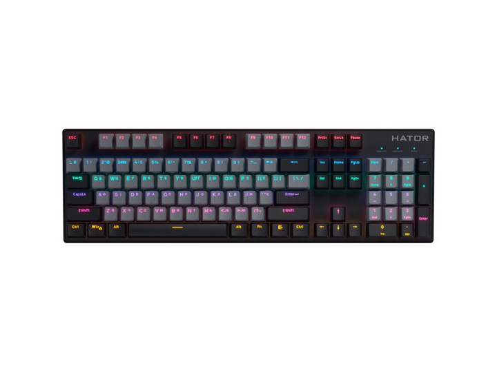 Клавіатура Hator Starfall Rainbow Origin Blue (HTK-609-BGB) - зображення 1