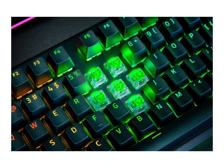 Клавіатура Razer BlackWidow V4 Pro Green Switch US (RZ03-04680100-R3M1) - зображення 4