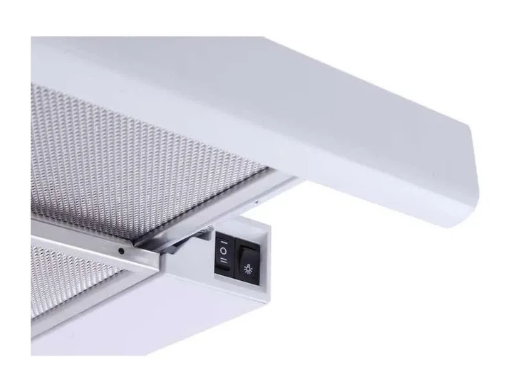 Витяжка вбудована VENTOLUX GARDA 60 WH (700) LED - зображення 4