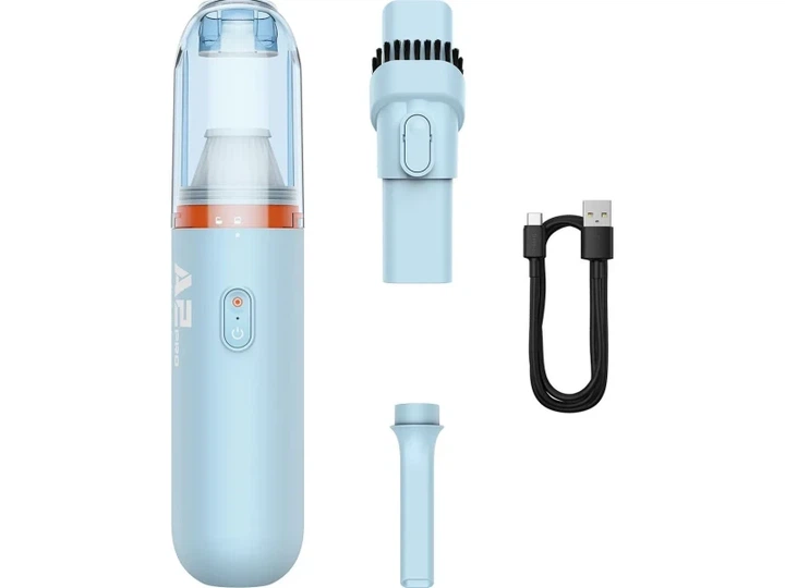 Автомобільний пилосос BASEUS A2 Pro Car Vacuum Cleaner Blue (VCAQ040003) - зображення 6