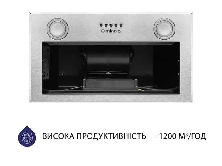 Витяжка Minola HBI 5722 I 1200 LED - Фото 7 Витяжка Minola HBI 5722 I 1200 LED - изображение 7