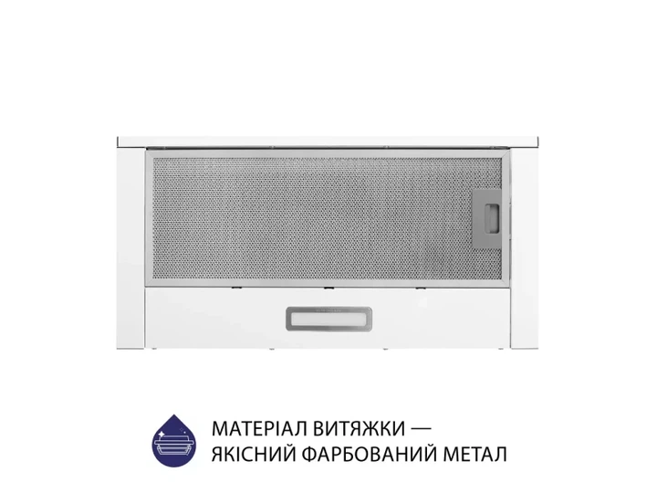 Витяжка плоска Minola HTL 614 WH 450 LED - зображення 10