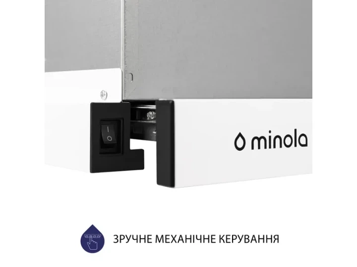Витяжка Minola HTL 614 WH LED - изображение 4