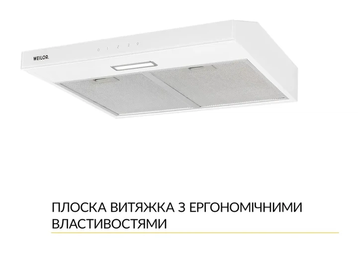Витяжка WEILOR WPL 5092 WH - изображение 3