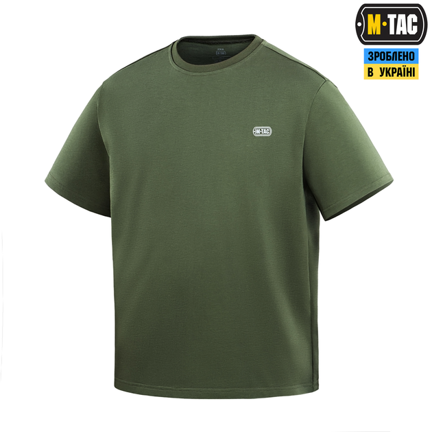 Футболка M-Tac Cotton Army Olive (L) HARD 80098062-L - зображення 1