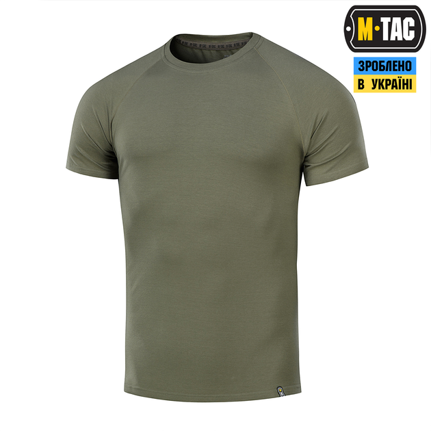 Футболка реглан M-Tac Light Olive (2XL) 93/7 80047038-2XL - зображення 1