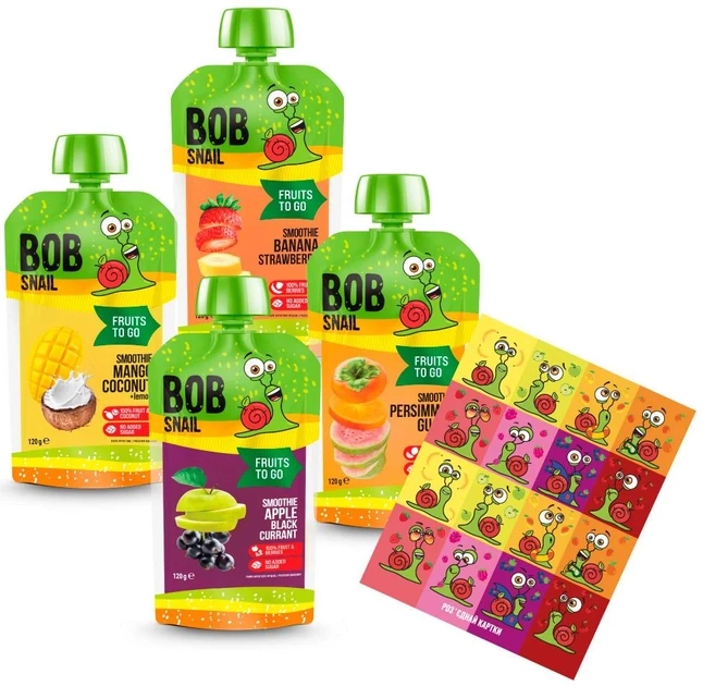 Набор Bob Snail Смузи бокс с игрой 480 г - изображение 2