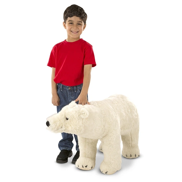 Гигантский плюшевый полярный медведь 91 см Melissa&Doug MD8803 - изображение 3