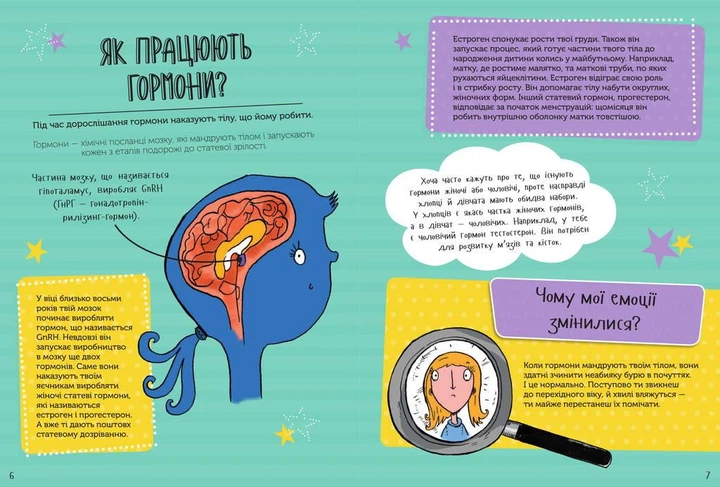 Книга для детей Як я дорослішаю. Посібник для дівчат Аніта Найк (українською мовою) - Фото 5 Книга для детей Як я дорослішаю. Посібник для дівчат Аніта Найк (українською мовою) - зображення 5