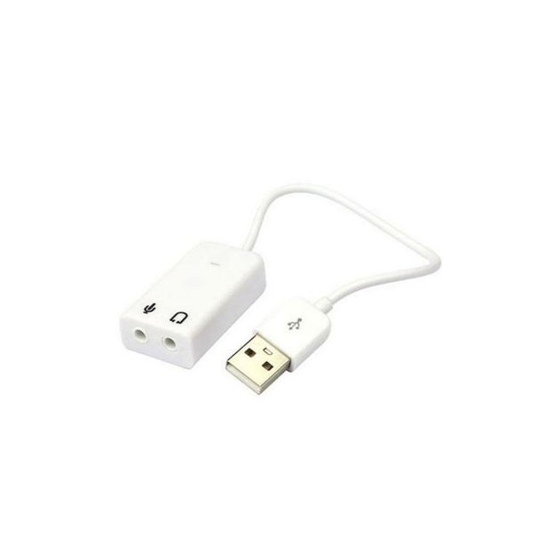Звуковая карта Dynamode USB 8(7.1) 20см каналов 3D RTL (USB-SOUND7-WHITE) - изображение 1