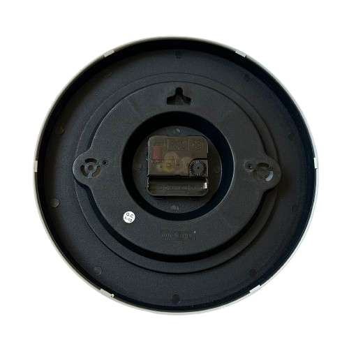 Часы настенные Timelike™ (25 см) с термометром и гигрометром M-02-B черный - изображение 3