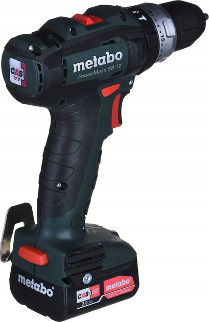 Перфоратор Metabo POWERMAXX 12 В 601076860 без акумулятора та зарядного пристрою (4061792176102) - зображення 4